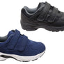 Scholl Orthaheel Amaze Mens Leather Comfortable Adjustable Strap Shoes