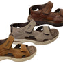Pegada Sambo Mens Comfort Leather Adjustable Sandals Made In Brazil