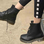 Dr Martens 1460 Black Nappa Leather Lace Up Comfortable Unisex Boots
