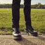 Dr Martens 1460 Black Nappa Leather Lace Up Comfortable Unisex Boots