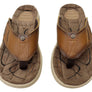 Pegada Hume Mens Comfortable Leather Thongs Sandals Made In Brazil