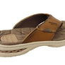 Pegada Hume Mens Comfortable Leather Thongs Sandals Made In Brazil