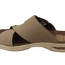 Pegada Islander Mens Comfortable Leather Slides Sandals Made In Brazil