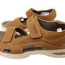 Pegada Sambo Mens Comfort Leather Adjustable Sandals Made In Brazil
