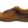 Opananken Angus Mens Comfortable Brazilian Leather Lace Up Shoes