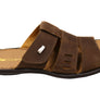 Opananken Andrew Mens Comfortable Brazilian Leather Slide Sandals