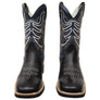 D Milton Ridgeland Mens Leather Comfortable Western Cowboy Boots
