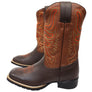 D Milton Ridgeland Mens Leather Comfortable Western Cowboy Boots