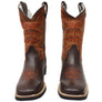 D Milton Ridgeland Mens Leather Comfortable Western Cowboy Boots