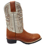 D Milton Ridgeland Mens Leather Comfortable Western Cowboy Boots