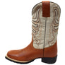 D Milton Ridgeland Mens Leather Comfortable Western Cowboy Boots