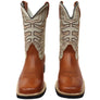 D Milton Ridgeland Mens Leather Comfortable Western Cowboy Boots