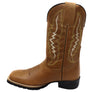 D Milton Meridan Mens Leather Comfortable Western Cowboy Boots