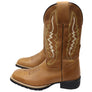 D Milton Meridan Mens Leather Comfortable Western Cowboy Boots