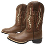 D Milton Meridan Mens Leather Comfortable Western Cowboy Boots