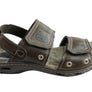 Pegada Jensen Mens Leather Comfort Cushioned Sandals Made In Brazil