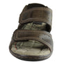 Pegada Jensen Mens Leather Comfort Cushioned Sandals Made In Brazil