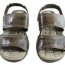 Pegada Jensen Mens Leather Comfort Cushioned Sandals Made In Brazil