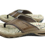 Pegada Phillip Mens Leather Cushioned Thongs Sandals Made In Brazil