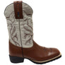 D Milton Banjo Mens Leather Comfortable Western Cowboy Boots