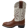 D Milton Banjo Mens Leather Comfortable Western Cowboy Boots