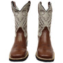 D Milton Banjo Mens Leather Comfortable Western Cowboy Boots