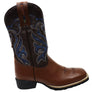D Milton Banjo Mens Leather Comfortable Western Cowboy Boots