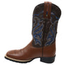 D Milton Banjo Mens Leather Comfortable Western Cowboy Boots