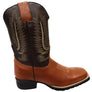 D Milton Hoover Mens Leather Comfortable Western Cowboy Boots