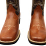 D Milton Hoover Mens Leather Comfortable Western Cowboy Boots