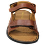 Opananken Miles Mens Comfortable Leather Adjustable Sandals
