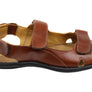 Opananken Miles Mens Comfortable Leather Adjustable Sandals