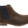 Savelli Legend Mens Comfort Leather Chelsea Dress Boots Made In Brazil