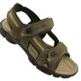 Slatters Broome II Mens Comfort Leather Sandals With Adjustable Straps