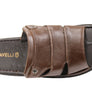 Savelli Kev Mens Comfortable Leather Slides Sandals Made In Brazil