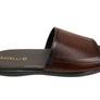 Savelli Pete Mens Comfortable Leather Slides Sandals Made In Brazil