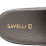 Savelli Pete Mens Comfortable Leather Slides Sandals Made In Brazil