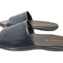 Savelli Pete Mens Comfortable Leather Slides Sandals Made In Brazil