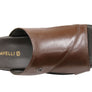 Savelli Banks Mens Comfortable Leather Slides Sandals Made In Brazil