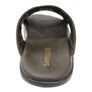 Savelli Banks Mens Comfortable Leather Slides Sandals Made In Brazil