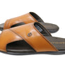Savelli Banks Mens Comfortable Leather Slides Sandals Made In Brazil