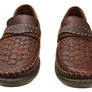 Slatters Glenelg Mens Comfort Leather Slip On Casual Shoes Moccasins
