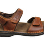 Slatters Tahiti Mens Comfortable Adjustable Leather Sandals