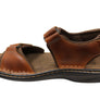 Slatters Tahiti Mens Comfortable Adjustable Leather Sandals