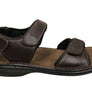 Slatters Tahiti Mens Comfortable Adjustable Leather Sandals