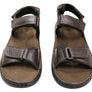 Slatters Tahiti Mens Comfortable Adjustable Leather Sandals
