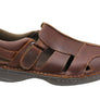 Slatters Ayr II Mens Leather Comfortable Closed Toe Sandals Shoes