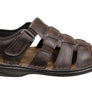 Slatters Tropic Mens Comfortable Leather Sandals