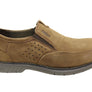 Slatters Malibu Brumby Mens Comfortable Leather Slip On Shoes