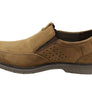 Slatters Malibu Brumby Mens Comfortable Leather Slip On Shoes